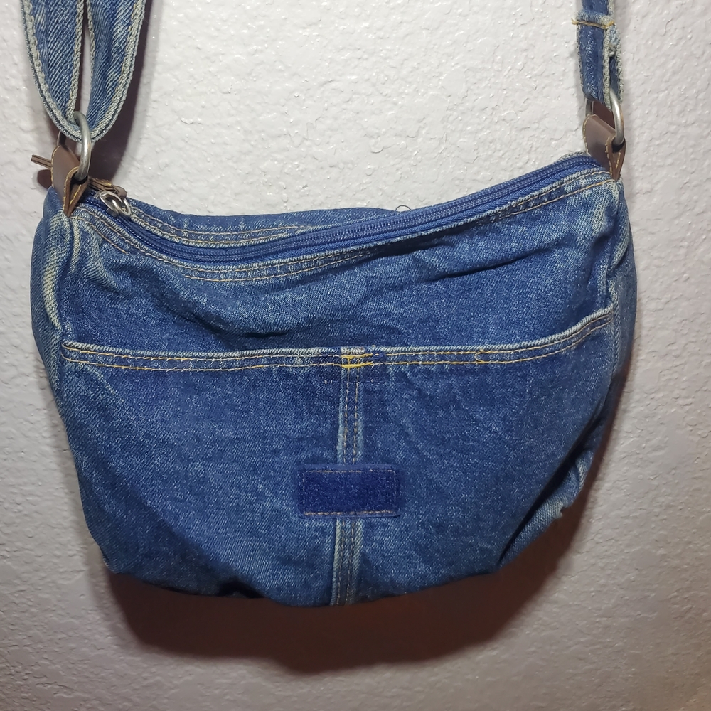 Denim Crossbody Bag - Picture 5 of 9